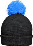 Myrtle Beach – Knitted hat with brim and pompon hímzéshez