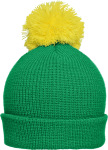 Myrtle Beach – Knitted hat with brim and pompon hímzéshez