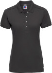 Russell – Ladies' Piqué Stretch Polo for embroidery and printing