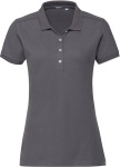 Russell – Ladies' Piqué Stretch Polo for embroidery and printing