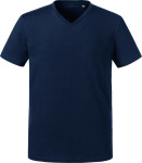 Russell – Herren Bio V-Neck T-Shirt zum besticken und bedrucken
