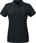 Russell – Damen Bio Piqué Polo besticken und bedrucken lassen