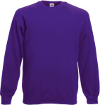 Fruit of the Loom – Classic Raglan Sweat for embroidery and printing