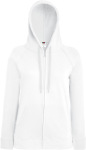Fruit of the Loom – Lady-Fit Lightweight Hooded Sweat Jacket for embroidery and printing