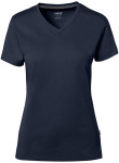 Hakro – Cotton Tec Damen V-Shirt besticken und bedrucken lassen