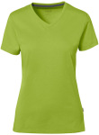 Hakro – Cotton Tec Damen V-Shirt besticken und bedrucken lassen