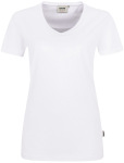 Hakro – Damen V-Shirt Mikralinar besticken und bedrucken lassen