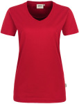 Hakro – Damen V-Shirt Mikralinar besticken und bedrucken lassen