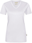 Hakro – Damen V-Shirt Coolmax besticken und bedrucken lassen