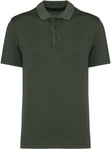 Native Spirit – Men's eco-friendly faded jersey polo shirt hímzéshez és nyomtatáshoz