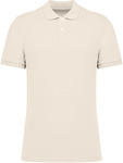 Native Spirit – Men’s eco-friendly piqué knit polo shirt hímzéshez és nyomtatáshoz