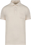 Native Spirit – Eco-friendly men's Terry Towel polo shirt for embroidery and printing