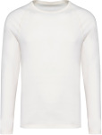 Native Spirit – Eco-friendly men's washed raglan long-sleeved t-shirt hímzéshez és nyomtatáshoz