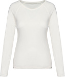 Native Spirit – Eco-friendly ladies' washed raglan long-sleeved t-shirt for embroidery and printing