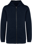 Native Spirit – Eco-friendly kids' full zip hooded sweatshirt for embroidery and printing