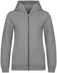 Native Spirit – Eco-friendly kids' full zip hooded sweatshirt for embroidery and printing