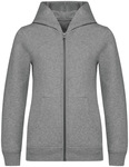 Native Spirit – Eco-friendly kids' full zip hooded sweatshirt hímzéshez és nyomtatáshoz