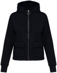 Native Spirit – Eco-friendly ladies’ French Terry full zip hooded sweatshirt for embroidery and printing