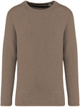 Native Spirit – Unisex eco-friendly French Terry faded crew neck sweatshirt for embroidery and printing