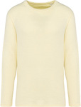 Native Spirit – Unisex eco-friendly French Terry faded crew neck sweatshirt hímzéshez és nyomtatáshoz