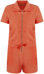 Native Spirit – Eco-friendly ladies' Terry Towel zipped jumpsuit shorts for embroidery and printing