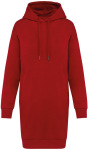 Native Spirit – Eco-friendly ladies' hooded sweatshirt dress for embroidery and printing