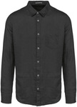 Native Spirit – Men's linen shirt for embroidery and printing