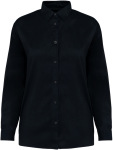 Native Spirit – Eco-friendly ladies' washed lyocell dropped shoolders shirt for embroidery and printing