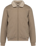 Native Spirit – Unisex eco-friendly sherpa neck jacket hímzéshez és nyomtatáshoz