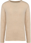 Native Spirit – Eco-friendly men's lyocell round neck jumper hímzéshez és nyomtatáshoz