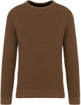 Native Spirit – Eco-friendly men’s chunky knit round neck jumper for embroidery and printing