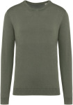 Native Spirit – Eco-friendly men’s washed round neck jumper hímzéshez és nyomtatáshoz