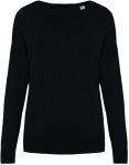 Native Spirit – Eco-friendly ladies’ lyocell v-neck jumper for embroidery and printing