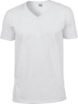 Gildan – Softstyle V-Neck T-Shirt besticken und bedrucken lassen