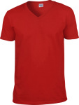 Gildan – Softstyle V-Neck T-Shirt besticken und bedrucken lassen