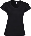 Gildan – Softstyle Ladies´ V-Neck T-Shirt hímzéshez és nyomtatáshoz