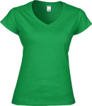 Gildan – Softstyle Ladies´ V-Neck T-Shirt for embroidery and printing