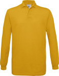 B&C – Polo Safran Longsleeve / Unisex besticken und bedrucken lassen