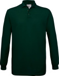 B&C – Polo Safran Longsleeve / Unisex besticken und bedrucken lassen