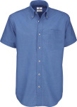 B&C – Shirt Oxford Short Sleeve /Men hímzéshez és nyomtatáshoz