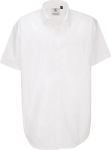 B&C – Poplin Shirt Heritage Short Sleeve / Men for embroidery and printing