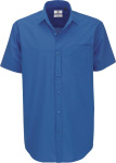 B&C – Poplin Shirt Heritage Short Sleeve / Men for embroidery and printing