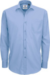 B&C – Poplin Shirt Smart Long Sleeve / Men for embroidery and printing