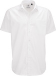 B&C – Poplin Shirt Smart Short Sleeve / Men for embroidery and printing
