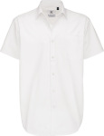 B&C – Twill Shirt Sharp Short Sleeve / Men for embroidery and printing