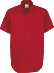 B&C – Twill Shirt Sharp Short Sleeve / Men for embroidery and printing