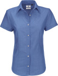 B&C – Oxford Shirt Short Sleeve / Women zum besticken und bedrucken