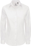 B&C – Poplin Shirt Heritage Long Sleeve / Women zum besticken und bedrucken