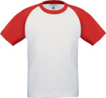 B&C – T-Shirt Base-Ball / Kids for embroidery and printing