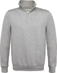 B&C – Sweat ID.004 mit 1/4 Reißverschluss besticken und bedrucken lassen